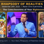 Rhapsody of Realities Today – September 26th, 2026
