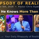 Rhapsody of Realities Today Oct 5, 2026 – Full Article, Lessons & Quiz – He Knows More Than You Do